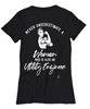 Utility Engineer T-shirt Never Underestimate A Woman Who Is Also An Utility Engineer Womens T-Shirt Black