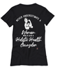 Holistic Health Counselor T-shirt Never Underestimate A Woman Who Is Also A Holistic Health Counselor Womens T-Shirt Black