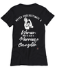 Marriage Counselor T-shirt Never Underestimate A Woman Who Is Also A Marriage Counselor Womens T-Shirt Black