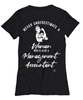 Management Accountant T-shirt Never Underestimate A Woman Who Is Also A Management Accountant Womens T-Shirt Black