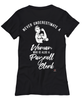 Payroll Clerk T-shirt Never Underestimate A Woman Who Is Also A Payroll Clerk Womens T-Shirt Black