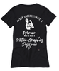Motion Graphics Designer T-shirt Never Underestimate A Woman Who Is Also A Motion Graphics Designer Womens T-Shirt Black