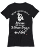 Interior Design Architect T-shirt Never Underestimate A Woman Who Is Also An Interior Design Architect Womens T-Shirt Black