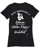 Urban Design Architect T-shirt Never Underestimate A Woman Who Is Also An Urban Design Architect Womens T-Shirt Black