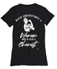 Chemist T-shirt Never Underestimate A Woman Who Is Also A Chemist Womens T-Shirt Black