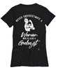 Geologist T-shirt Never Underestimate A Woman Who Is Also A Geologist Womens T-Shirt Black