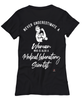 Medical Laboratory Scientist T-shirt Never Underestimate A Woman Who Is Also A Medical Laboratory Scientist Womens T-Shirt Black