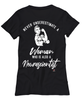 Neuroscientist T-shirt Never Underestimate A Woman Who Is Also A Neuroscientist Womens T-Shirt Black