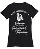 Fingerprint Technician T-shirt Never Underestimate A Woman Who Is Also A Fingerprint Tech Womens T-Shirt Black