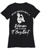 IT Consultant T-shirt Never Underestimate A Woman Who Is Also An IT Consultant Womens T-Shirt Black