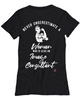 Image Consultant T-shirt Never Underestimate A Woman Who Is Also An Image Consultant Womens T-Shirt Black