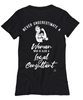 Legal Consultant T-shirt Never Underestimate A Woman Who Is Also A Legal Consultant Womens T-Shirt Black