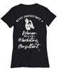 Marketing Consultant T-shirt Never Underestimate A Woman Who Is Also A Marketing Consultant Womens T-Shirt Black