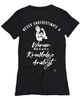 Knowledge Analyst T-shirt Never Underestimate A Woman Who Is Also A Knowledge Analyst Womens T-Shirt Black