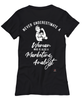 Marketing Analyst T-shirt Never Underestimate A Woman Who Is Also A Marketing Analyst Womens T-Shirt Black