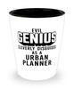 Funny Urban Planner Shot Glass Evil Genius Cleverly Disguised As A Urban Planner