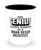 Funny User Interface UI  Designer Shot Glass Evil Genius Cleverly Disguised As A User Interface UI  Designer