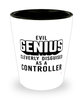 Funny Controller Shot Glass Evil Genius Cleverly Disguised As A Controller