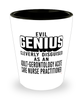 Funny Adult-Gerontology Acute Care Nurse Practitioner Shot Glass Evil Genius Cleverly Disguised As An Adult-Gerontology Acute Care Nurse Practitioner