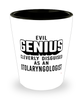 Funny Otolaryngologist Shot Glass Evil Genius Cleverly Disguised As An Otolaryngologist ENT