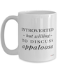 Funny Horse Mug Introverted But Willing To Discuss Appaloosa Coffee Cup 15oz White