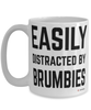 Funny Brumby Mug Easily Distracted By Brumbies Coffee Cup 15oz White
