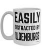 Funny Oldenburg Mug Easily Distracted By Oldenburgs Coffee Cup 15oz White