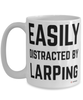 Funny LARPer Mug Easily Distracted By LARPing Coffee Cup 15oz White