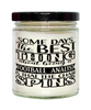 Funny Football Analyst Candle Some Days The Best Thing About Being A Football Analyst is 9oz Vanilla Scented Candles Soy Wax
