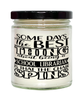 Funny School Librarian Candle Some Days The Best Thing About Being A School Librarian is 9oz Vanilla Scented Candles Soy Wax