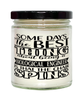 Funny Biological Engineer Candle Some Days The Best Thing About Being A Biological Engineer is 9oz Vanilla Scented Candles Soy Wax