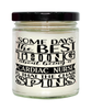 Funny Cardiac Nurse Candle Some Days The Best Thing About Being A Cardiac Nurse is 9oz Vanilla Scented Candles Soy Wax