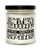 Funny Nurse Midwife Candle Some Days The Best Thing About Being A Nurse Midwife is 9oz Vanilla Scented Candles Soy Wax