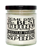 Funny Molecular Engineer Candle Some Days The Best Thing About Being A Molecular Engineer is 9oz Vanilla Scented Candles Soy Wax