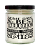 Funny Network Engineer Candle Some Days The Best Thing About Being A Network Engineer is 9oz Vanilla Scented Candles Soy Wax