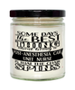 Funny PACU Nurse Candle Some Days The Best Thing About Being A Post-Anesthesia Care Unit Nurse is 9oz Vanilla Scented Candles Soy Wax