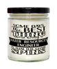 Funny Water Resources Engineer Candle Some Days The Best Thing About Being A Water Resources Engineer is 9oz Vanilla Scented Candles Soy Wax
