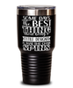 Funny Textile Designer Tumbler Some Days The Best Thing About Being A Textile Designer is 30oz Stainless Steel Black