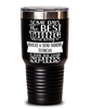 Funny Broadcast and Sound Engineering Technician Tumbler Some Days The Best Thing About Being A Broadcast Sound Eng Tech is 30oz Stainless Steel Black