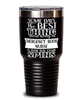 Funny ER Nurse Tumbler Some Days The Best Thing About Being An Emergency Room Nurse is 30oz Stainless Steel Black