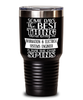 Funny Information Electrical Systems Engineer Tumbler Some Days The Best Thing About Being An IES Eng is 30oz Stainless Steel Black