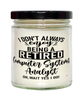 Funny Computer Systems Analyst Candle I Dont Always Enjoy Being a Retired Computer Systems Analyst Oh Wait Yes I Do 9oz Vanilla Scented Candles Soy Wax