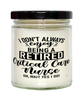 Funny Critical Care Nurse Candle I Dont Always Enjoy Being a Retired Critical Care Nurse Oh Wait Yes I Do 9oz Vanilla Scented Candles Soy Wax