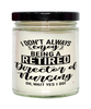 Funny Director Of Nursing Candle I Dont Always Enjoy Being a Retired Director Of Nursing Oh Wait Yes I Do 9oz Vanilla Scented Candles Soy Wax