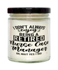 Funny Nurse Case Manager Candle I Dont Always Enjoy Being a Retired Nurse Case Manager Oh Wait Yes I Do 9oz Vanilla Scented Candles Soy Wax