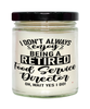 Funny Food Service Director Candle I Dont Always Enjoy Being a Retired Food Service Director Oh Wait Yes I Do 9oz Vanilla Scented Candles Soy Wax