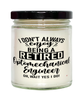 Funny Optomechanical Engineer Candle I Dont Always Enjoy Being a Retired Optomechanical Engineer Oh Wait Yes I Do 9oz Vanilla Scented Candles Soy Wax