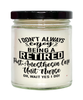 Funny PACU Nurse Candle I Dont Always Enjoy Being a Retired Post-Anesthesia Care Unit Nurse Oh Wait Yes I Do 9oz Vanilla Scented Candles Soy Wax