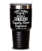 Funny Supply Chain Engineer Tumbler I Dont Always Enjoy Being a Retired Supply Chain Engineer Oh Wait Yes I Do 30oz Stainless Steel