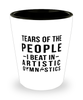Funny Gymnast Shot Glass Tears Of The People I Beat In Artistic Gymnastics